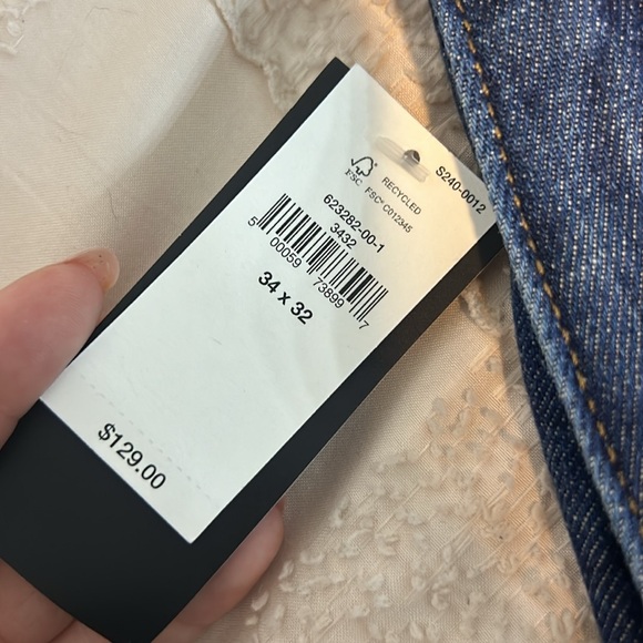 Banana Republic Straight Jeans NWT 34x32 - Picture 5 of 7